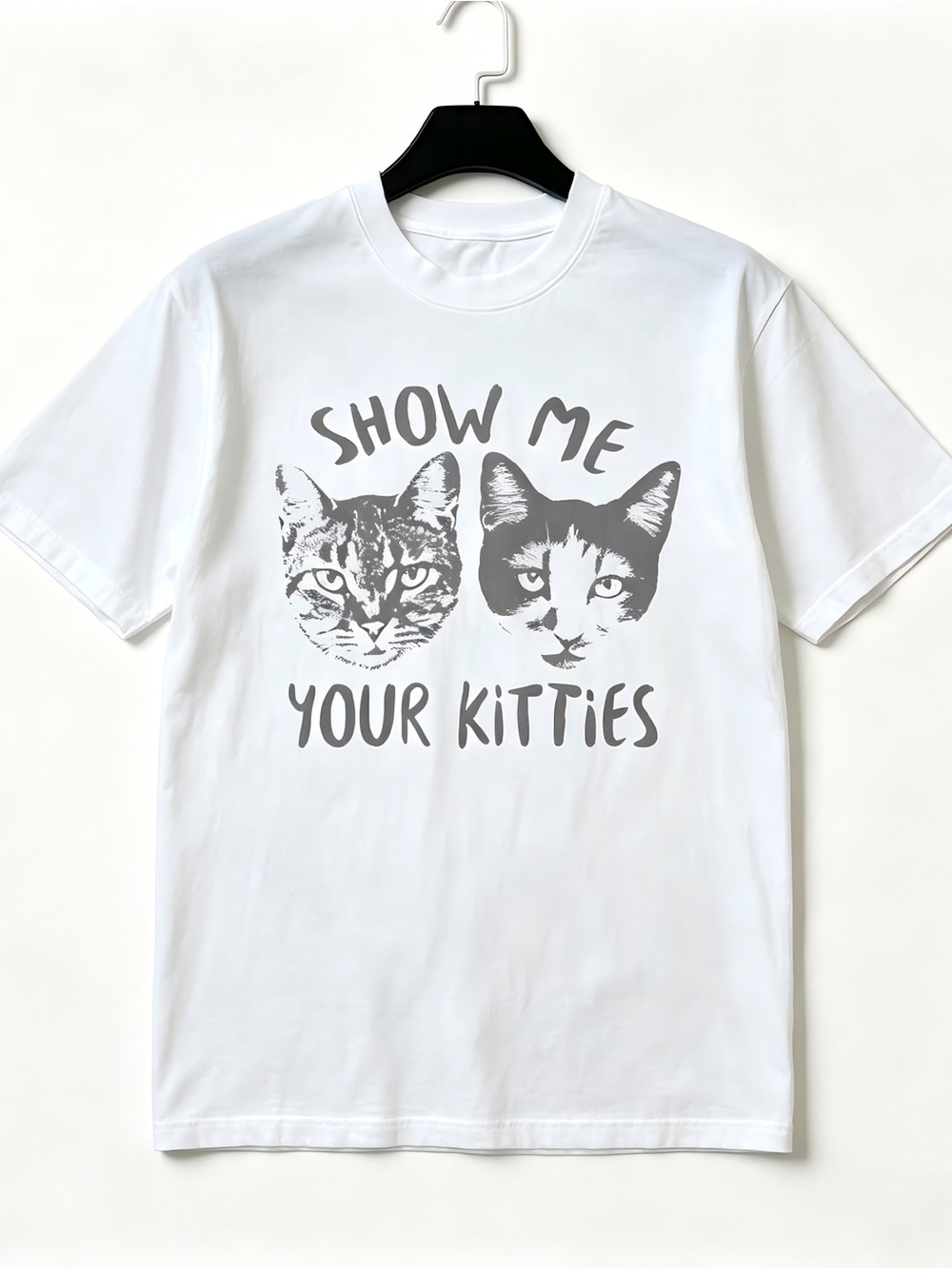 Style Show Me Your Kitties Womens Mens T-shirt Unisex